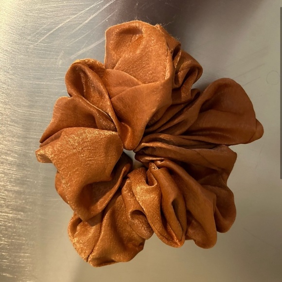 Jewel Tone Oversized Satin Hair Scrunchies, Set of 4, NWT - Picture 2 of 9